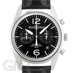 BELL & ROSS ベル&ロス ヴィンテージ 126 オリジナルブラック BRV126-BL-ST/SCA メイン