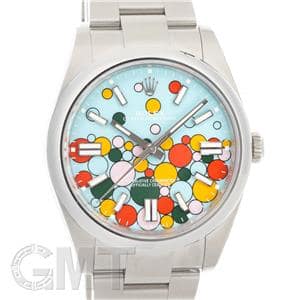 ROLEX ロレックス オイスターパーペチュアル 124300 セレブレーションモチーフ【一部純正保護シール付き】 メイン