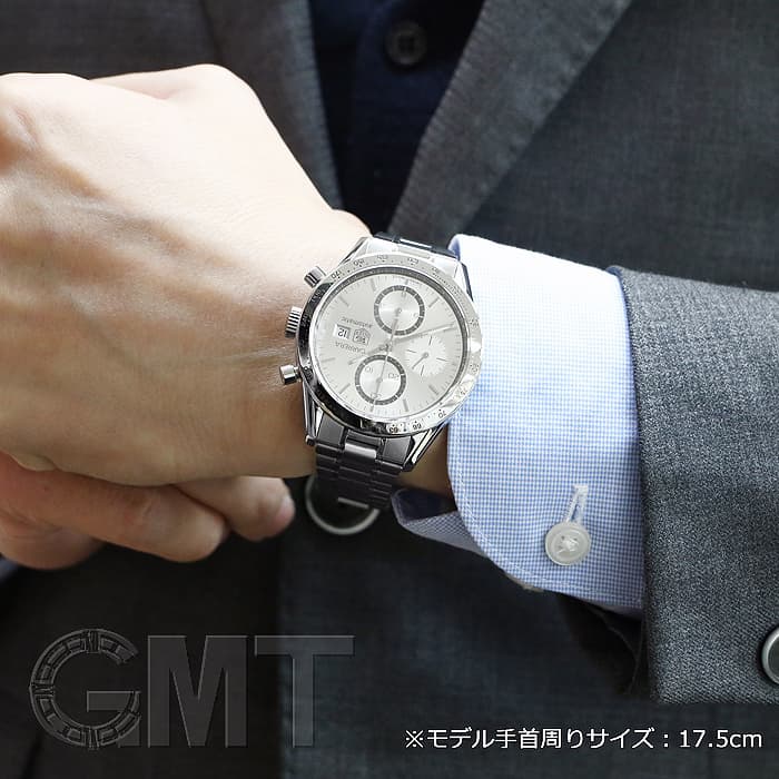 TAG Heuer　カレラ　CV2017 BA0794 中古)TAG HEUER タグ・ホイヤー カレラ クロノグラフ タキメーター