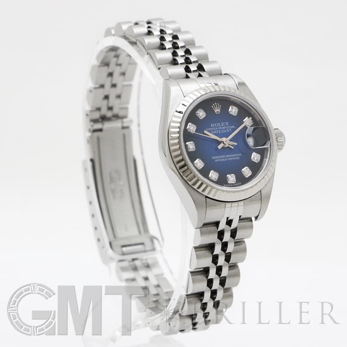中古)ROLEX ロレックス デイトジャスト 79174G ブルー