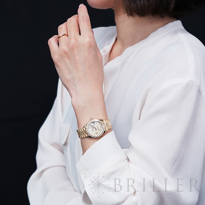 新品)ROLEX ロレックス デイトジャスト 28 279138RBR シャンパン（商品