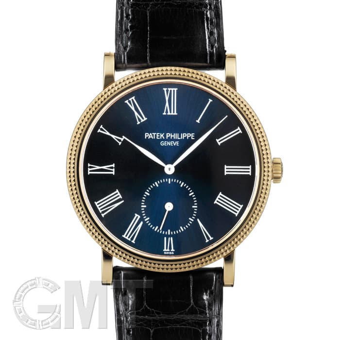 パテックフィリップ　レザー　ネイビー　キーホルダー　希少品　美中古　濃紺色 中古)PATEK PHILIPPEパテック・フィリップ カラトラバ 3919J-015（商品