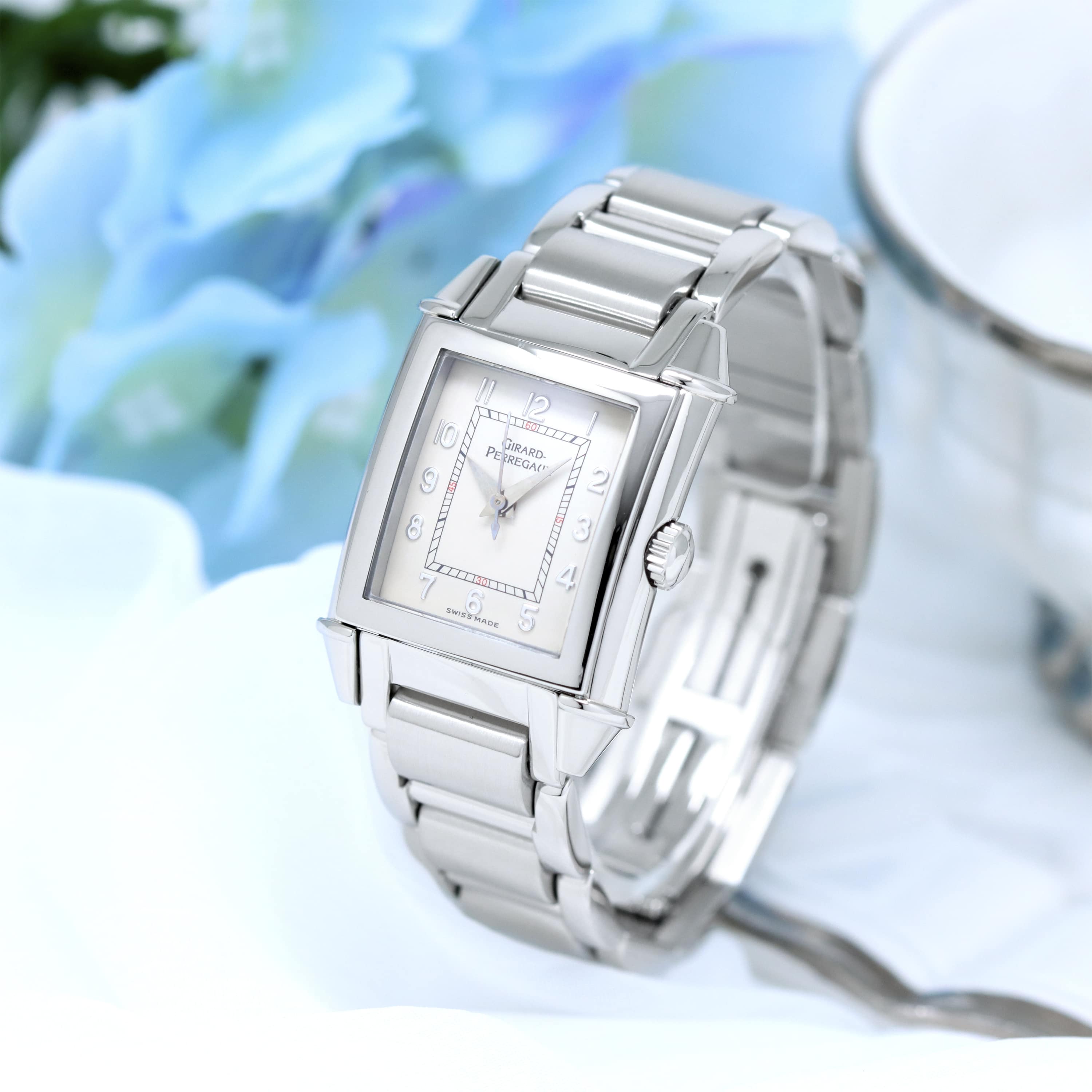 ジラールぺルゴ (手巻き） 中古)GIRARD PERREGAUX ジラール・ペルゴ ヴィンテージ1945 手巻き