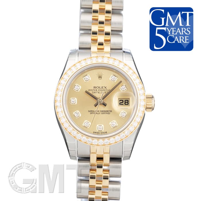 新品)ROLEX ロレックス デイトジャスト 179383G シャンパン ベゼル