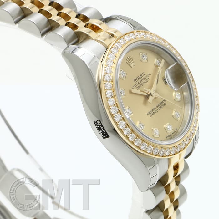 ROLEX ロレックス 腕時計 デイトジャスト T番 ロレックス デイトジャスト シャンパン文字盤 T番 16238 18KYG