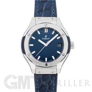 HUBLOT ウブロ クラシック ブルー チタニウム 581.NX.7170.LR メイン