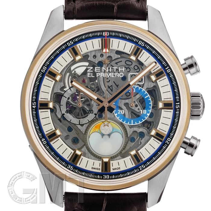 新品)ZENITH ゼニス エル・プリメロ グランドデイト フルオープン