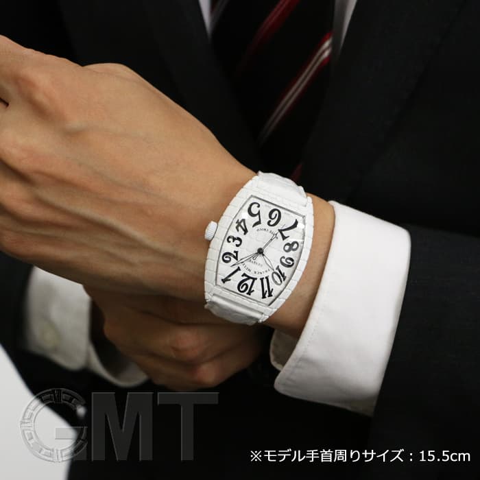 新品)FRANCK MULLER フランク・ミュラー トノーカーべックス ホワイト