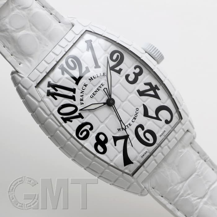 新品)FRANCK MULLER フランク・ミュラー トノーカーべックス ホワイト