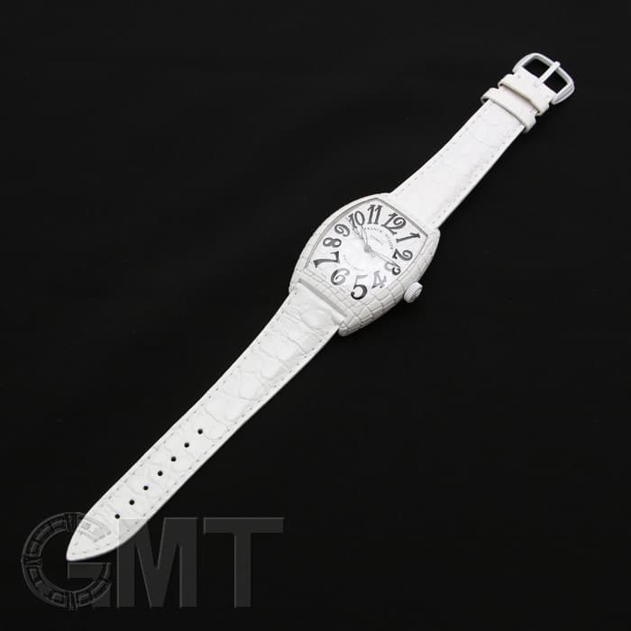 新品)FRANCK MULLER フランク・ミュラー トノーカーべックス ホワイト