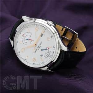 BAUME & MERCIER ボーム&メルシエ クリフトン パワーリザーブ GMT シルバー M0A10421 メイン