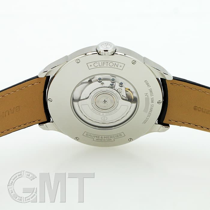 新品)BAUME & MERCIER ボーム&メルシエ クリフトン パワーリザーブ GMT