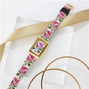 新品)GUCCI グッチ Gフレーム YA147406 フローラル MOP（商品ID