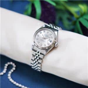 ROLEX ロレックス デイトジャスト 79174G シルバー 10Pダイヤ F番 メイン