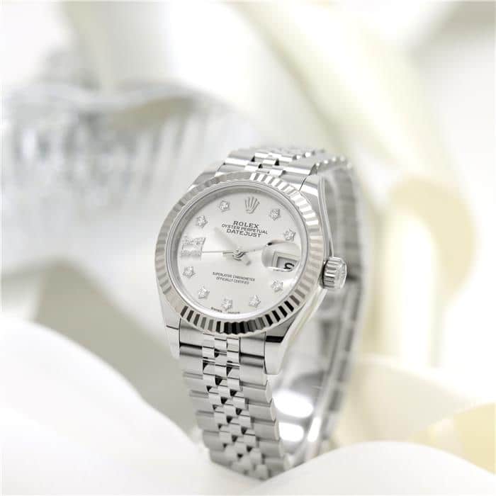 中古)ROLEX ロレックス デイトジャスト 28 279174G シルバー IX