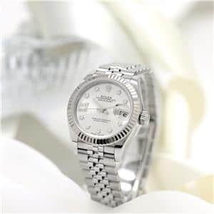 ROLEX ロレックス デイトジャスト 28 279174G シルバー IXダイヤ スターダイヤル メイン