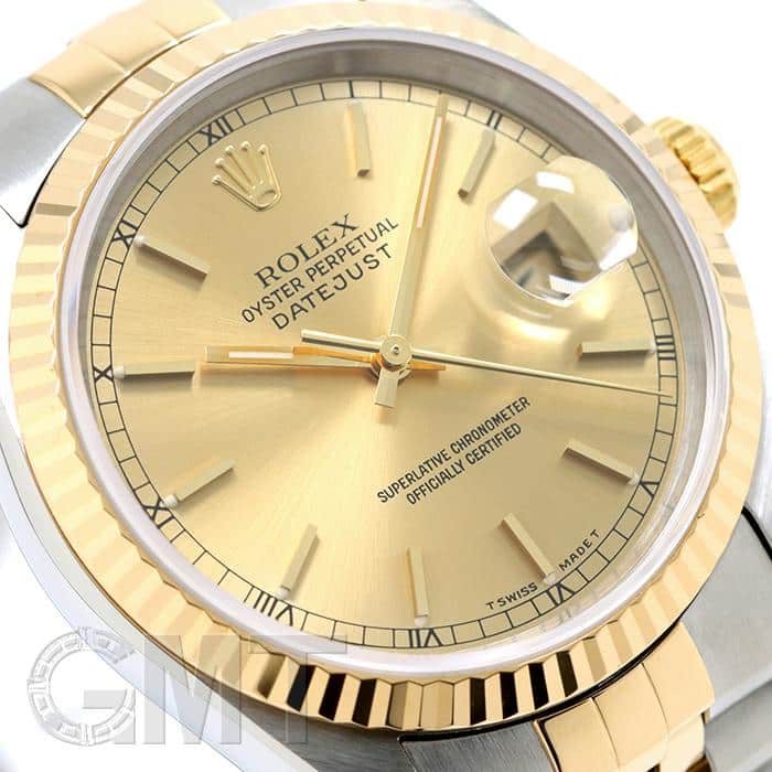 中古)ROLEX ロレックス デイトジャスト 36 16233 シャンパン（商品ID