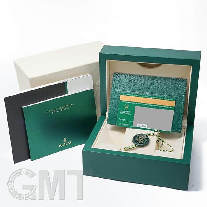 中古)ROLEX ロレックス エクスプローラー II 216570 ブラック（商品ID