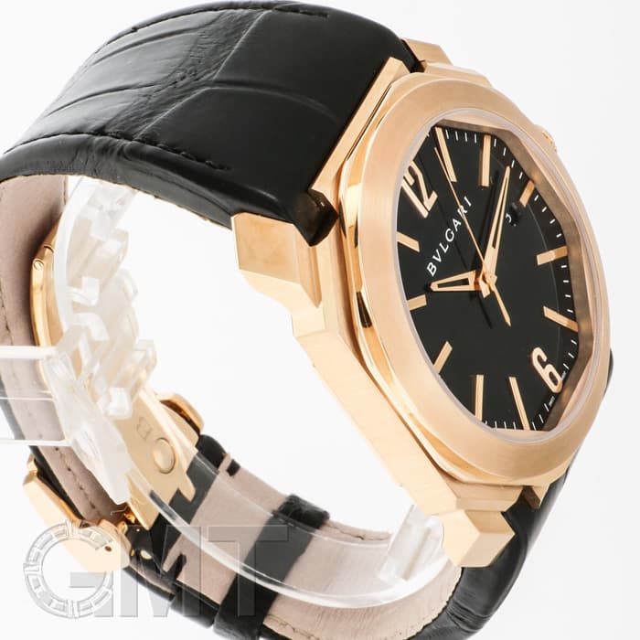 新品)BVLGARI ブルガリ オクト ブラック 41mm 101963 BGOP41BGLD（商品
