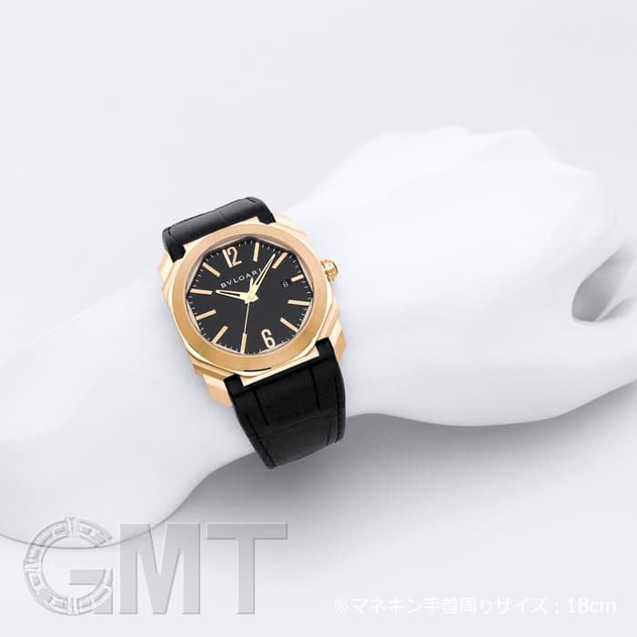 新品)BVLGARI ブルガリ オクト ブラック 41mm 101963 BGOP41BGLD（商品