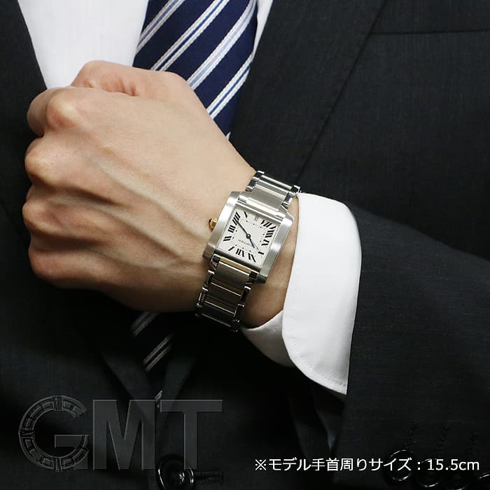 中古)CARTIER カルティエ タンク フランセーズ LM W51005Q4（商品ID