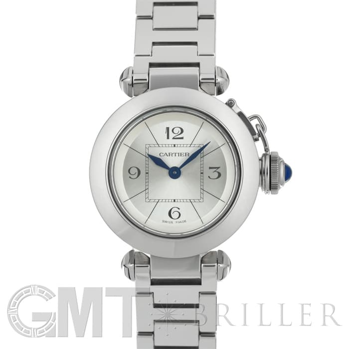 カルティエ 小物 ミスパシャ　2コマ　シルバー 中古)CARTIER カルティエ ミスパシャ W3140007 シルバー（商品ID