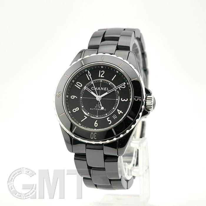 中古)CHANEL シャネル J12 38mm H5697 ブラックセラミック（商品ID
