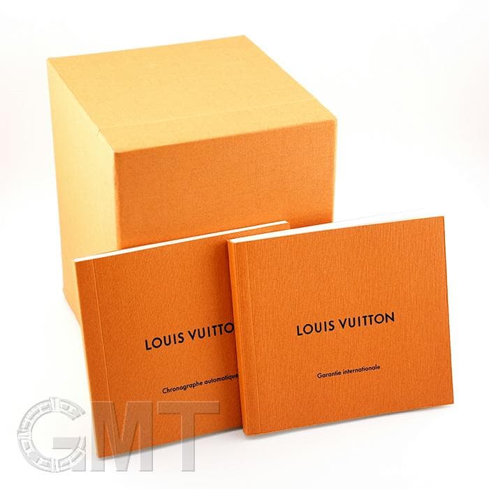 中古)LOUIS VUITTON ルイ・ヴィトン タンブール オールブラック クロノ