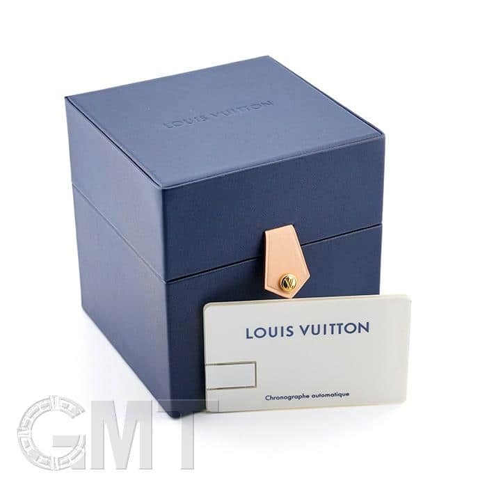 中古)LOUIS VUITTON ルイ・ヴィトン タンブール オールブラック クロノ