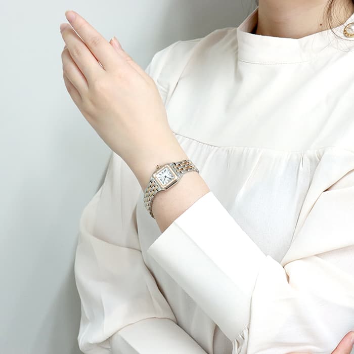 新品)CARTIER カルティエ パンテール ドゥ カルティエ SM W3PN0006