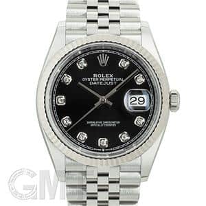 ROLEX ロレックス デイトジャスト 36 126234G ブラック 10Pダイヤ ジュビリーブレス メイン