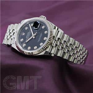 ROLEX ロレックス デイトジャスト 36 126234G ブラック 10Pダイヤ ジュビリーブレス メイン