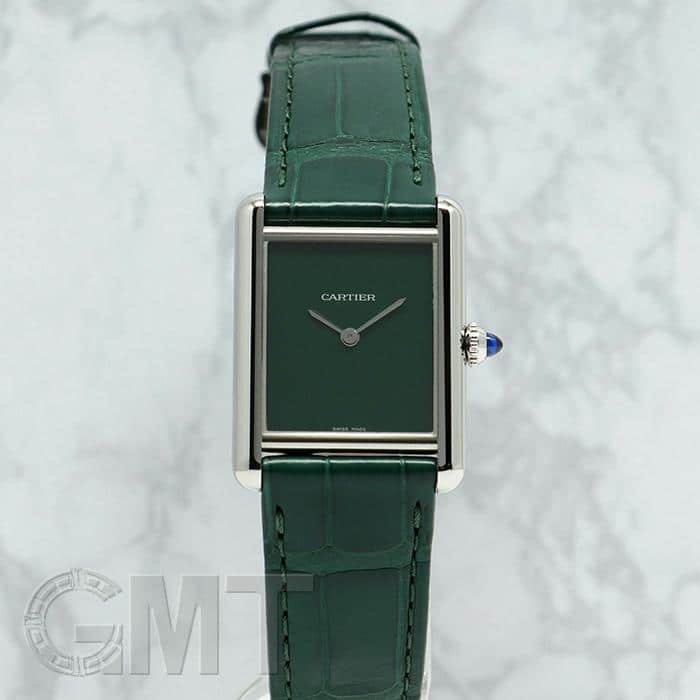 専用　カルティエタンクマスト　グリーン Cartier(カルティエ) タンクマストLM WSTA0056 グリーン 中古美