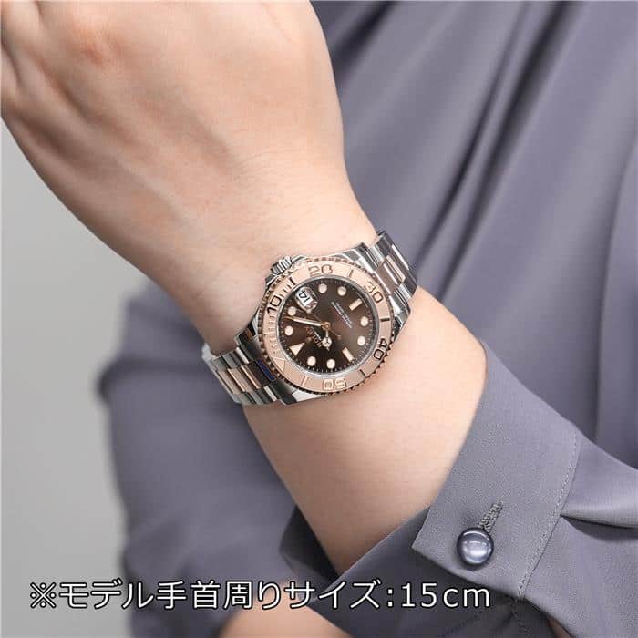 中古)ROLEX ロレックス ヨットマスター 37 268621 チョコレート（商品