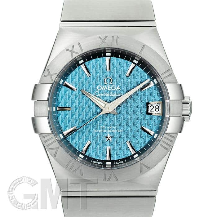 オメガ　コンステレーション　コーアクシャル　裏スケ　本物鑑定　メンテ済み　メンズ 新品)OMEGA オメガ コンステレーション コーアクシャル 38MM 123.10