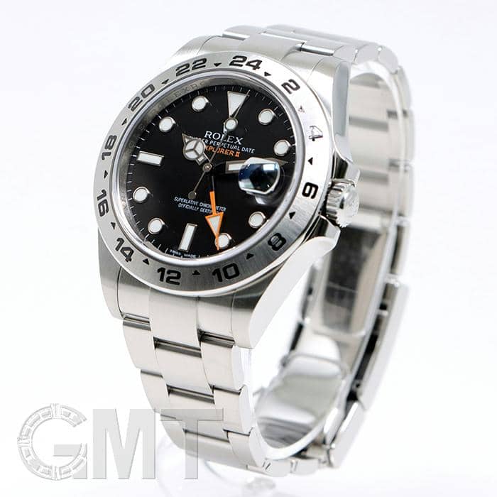 中古)ROLEX ロレックス エクスプローラー II 216570 ブラック（商品ID