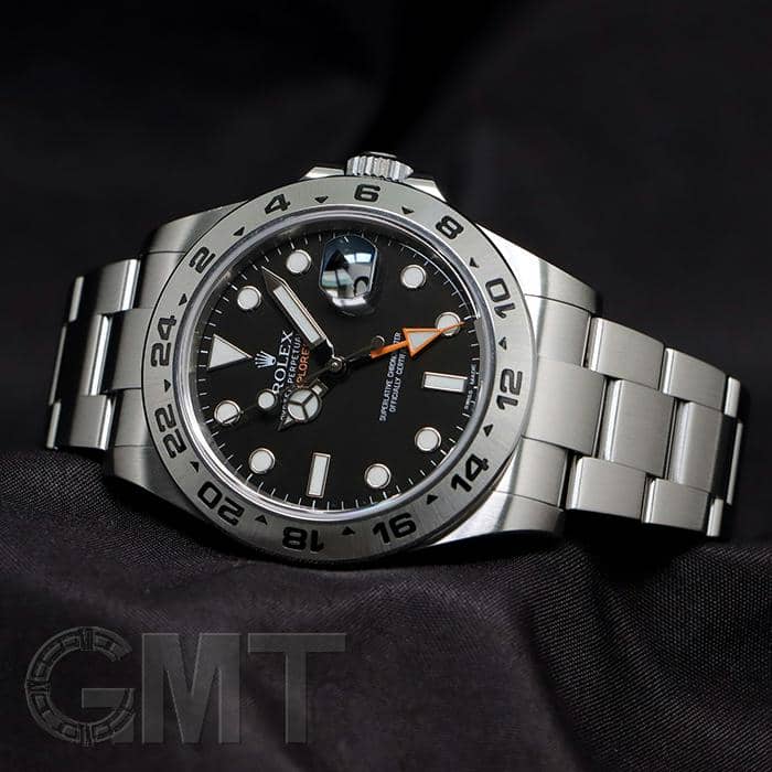 中古)ROLEX ロレックス エクスプローラー II 216570 ブラック（商品ID