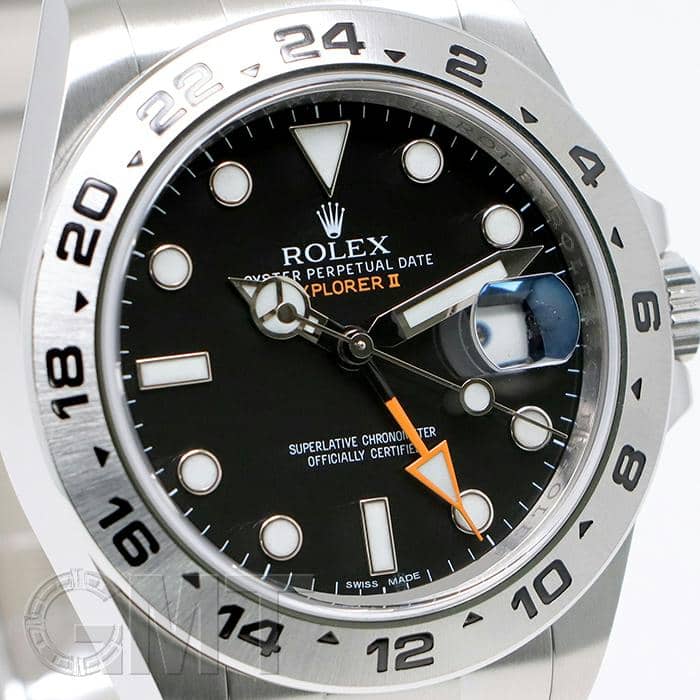 中古)ROLEX ロレックス エクスプローラー II 216570 ブラック（商品ID