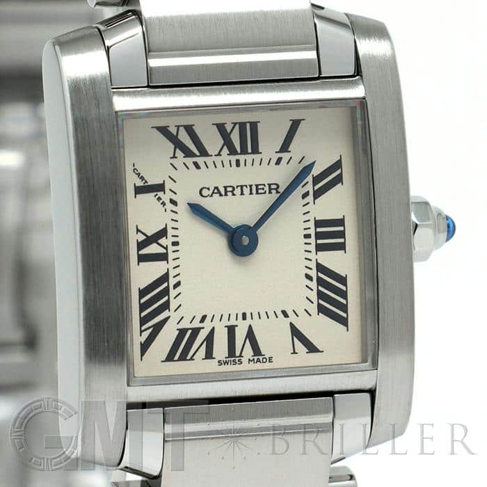 中古)CARTIER カルティエ タンク フランセーズ SM W51008Q3（商品ID