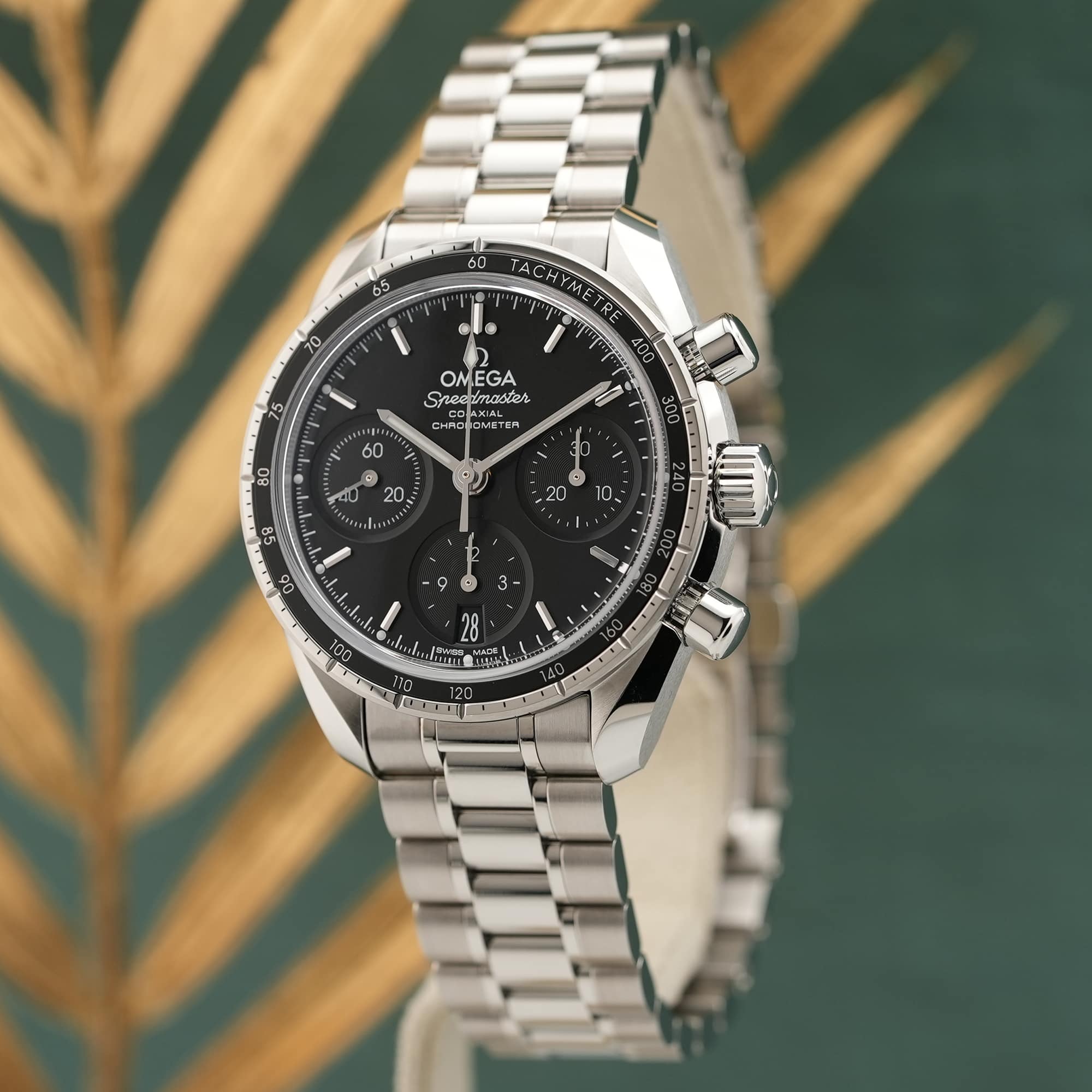 中古)OMEGA オメガ スピードマスター 38 コーアクシャル クロノグラフ 