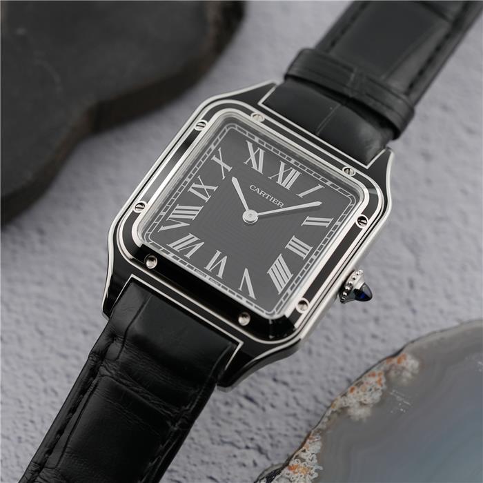 中古)CARTIER カルティエ サントス デュモン ウォッチ LM WSSA0046