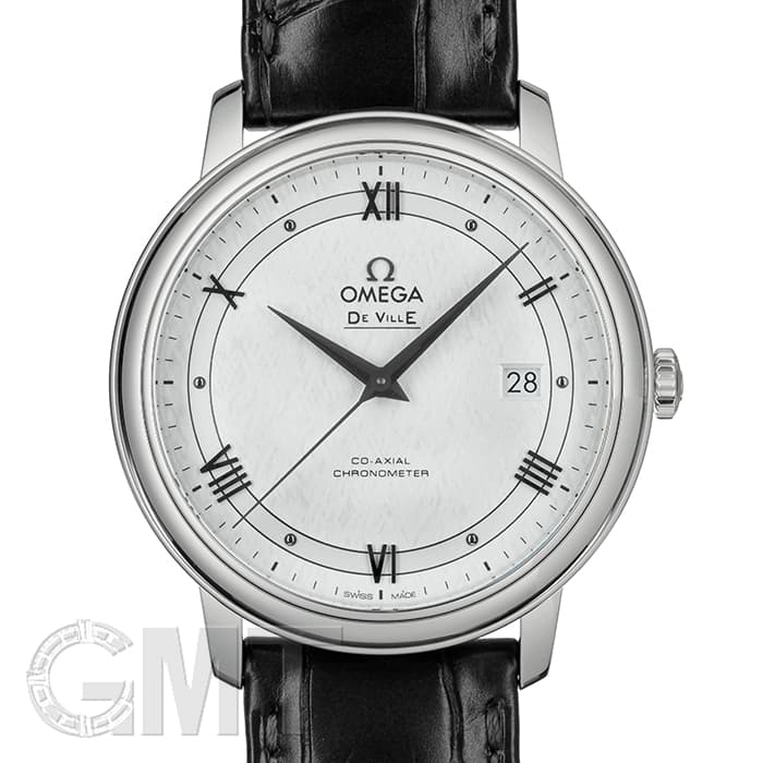 新品)OMEGA オメガ デ・ヴィル プレステージ 39.5mm シルバー