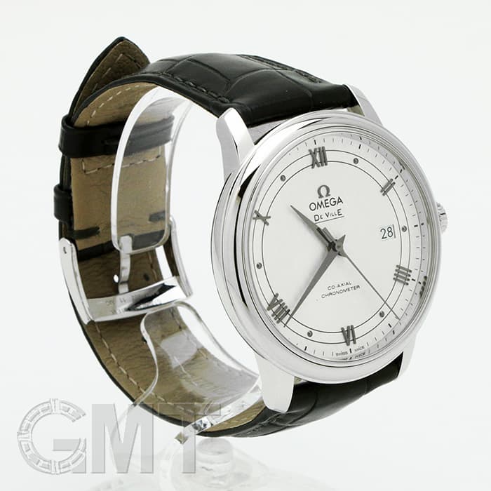 【新品未開封】Rumania Montevideo FLEX 限定盤 新品)OMEGA オメガ デ・ヴィル プレステージ 39.5mm シルバー
