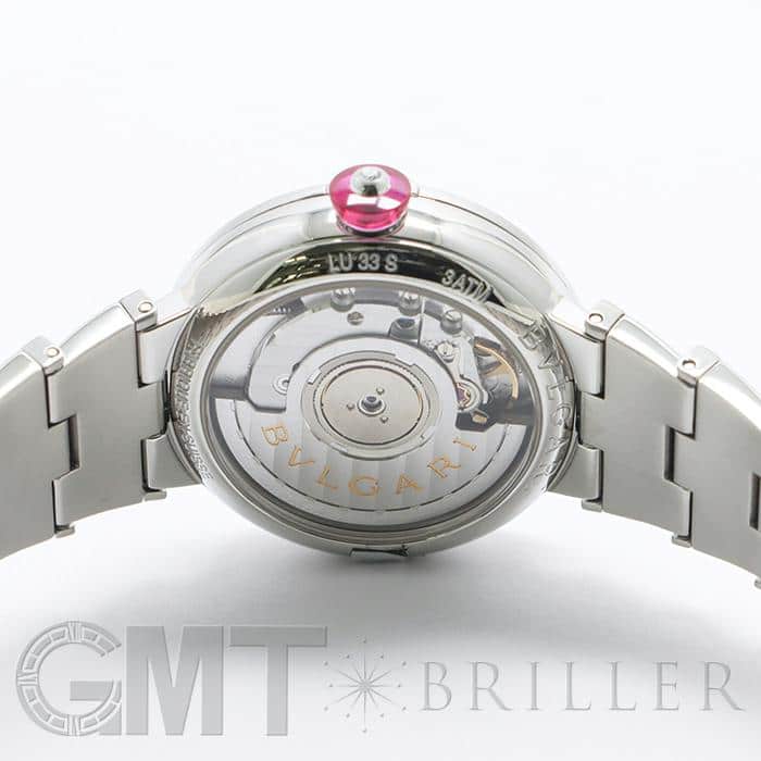 【セール】BVLGARI ブルガリブルガリ11Pダイヤホワイト文字盤 中古)BVLGARI ブルガリ ルチェア LU33WSSD/11 ホワイトMOP 11Pダイヤ