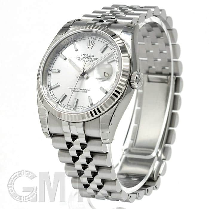 中古)ROLEX ロレックス デイトジャスト 116234 シルバー ジュビリー