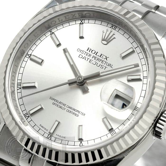 中古)ROLEX ロレックス デイトジャスト 116234 シルバー ジュビリー