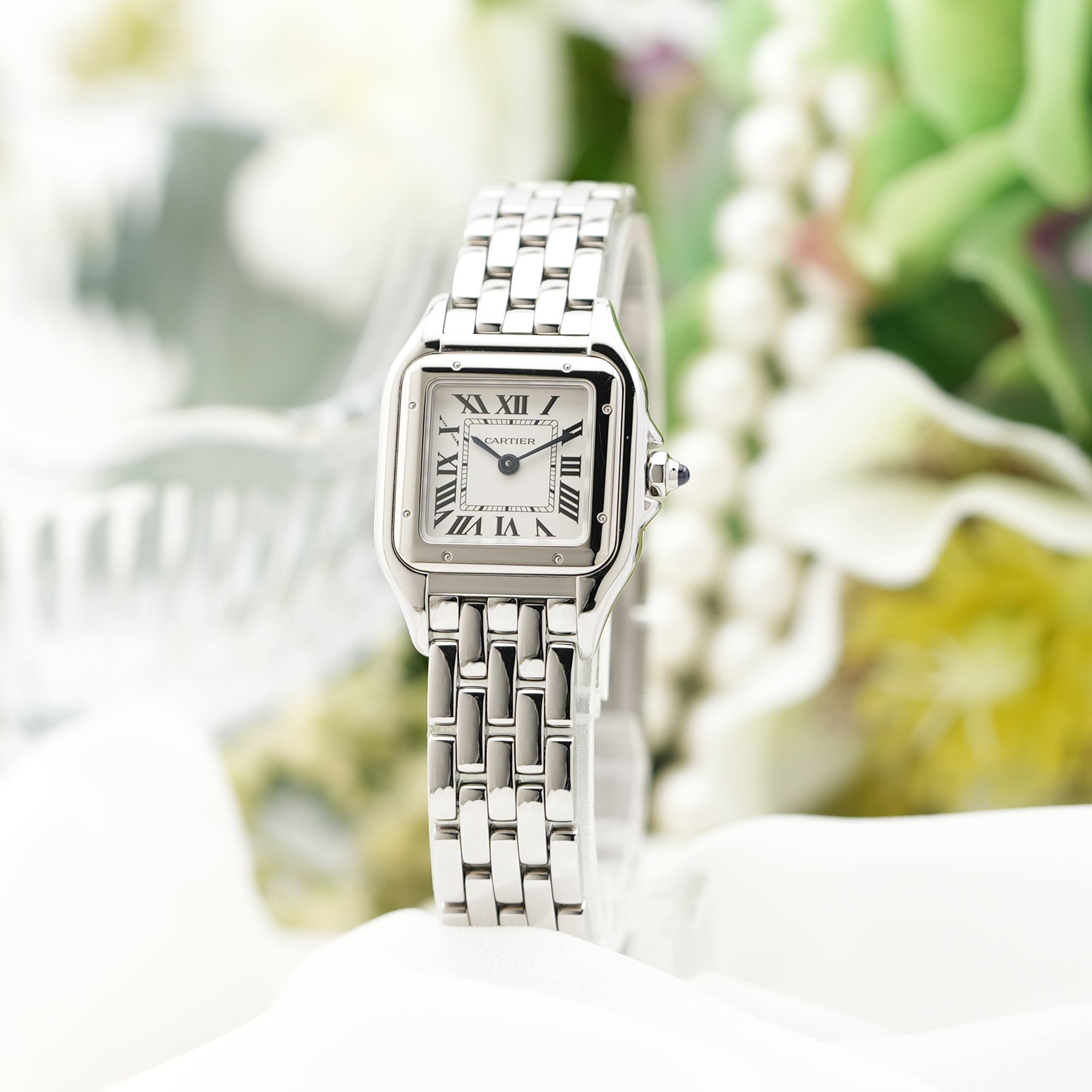 中古)CARTIER カルティエ パンテール ドゥ カルティエ ウォッチ SM