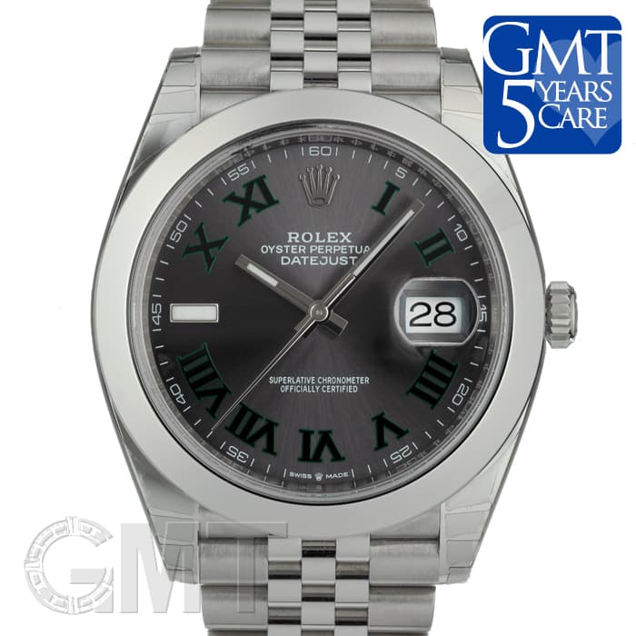 新品)ROLEX ロレックス デイトジャスト 41 126300 スレート ローマ