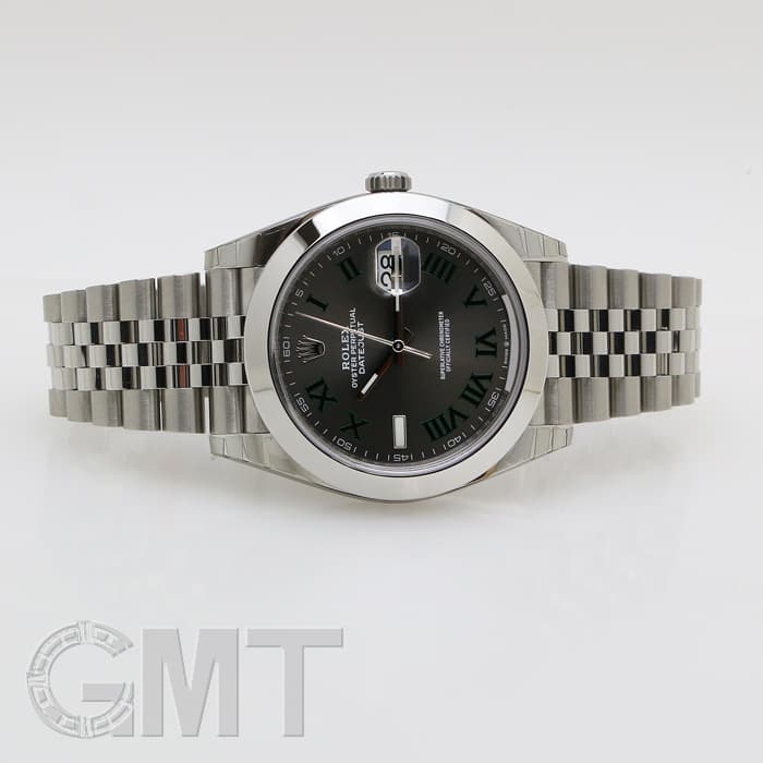 新品)ROLEX ロレックス デイトジャスト 41 126300 スレート ローマ