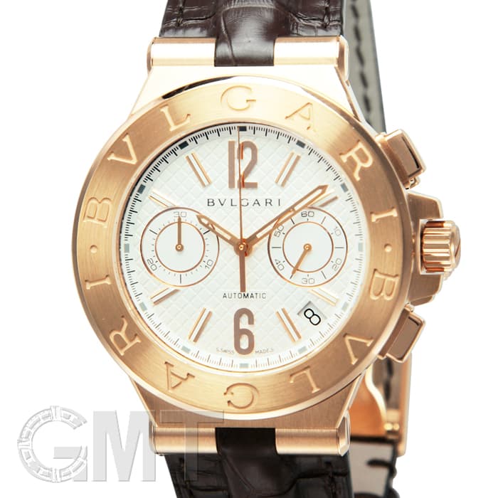 新品)BVLGARI ブルガリ ディアゴノ シルバー 40mm DGP40C6GLDCH